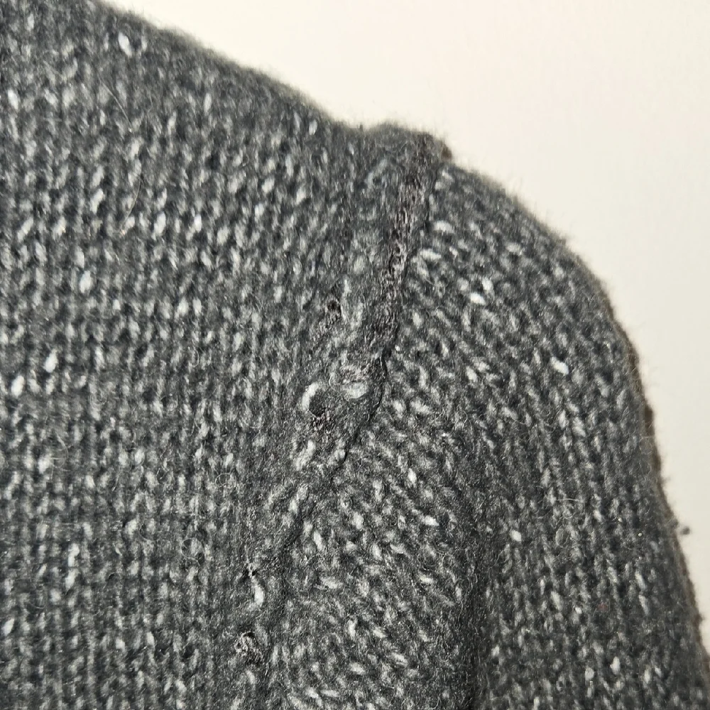 Kersh Charcoal Speckled V-Neck Pullover Sweater - Picture 7 of 10